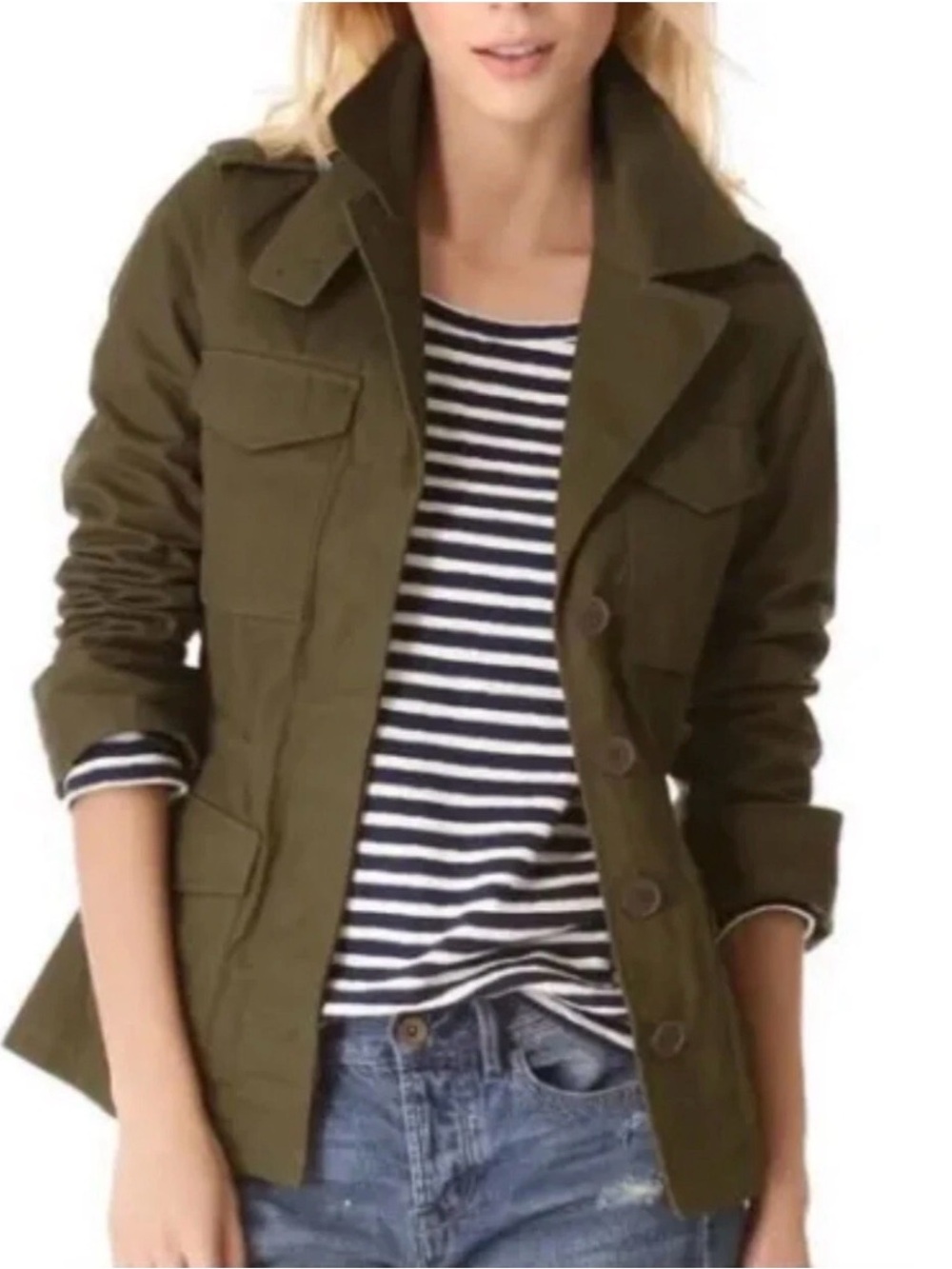 Madewell Outbound Field Jacket NWOT Large Dark Olive